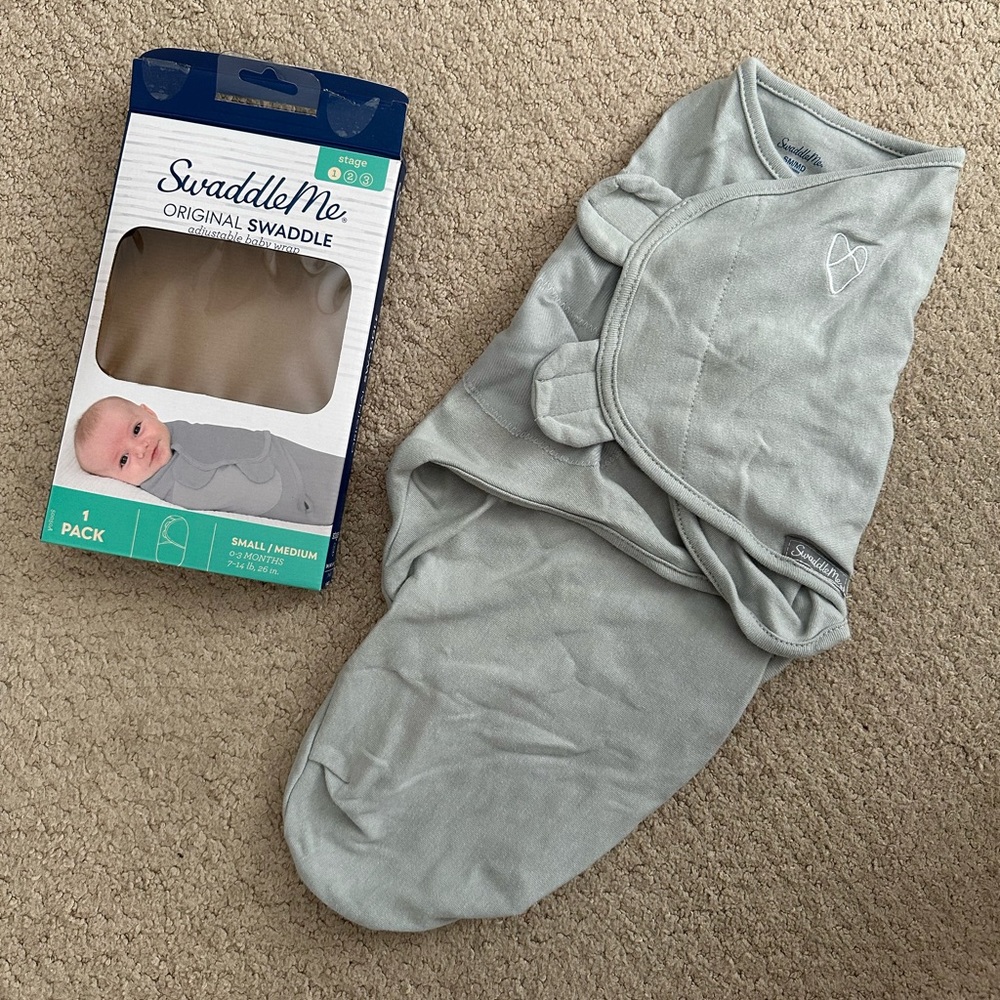 Gray SwaddleMe Original Swaddle